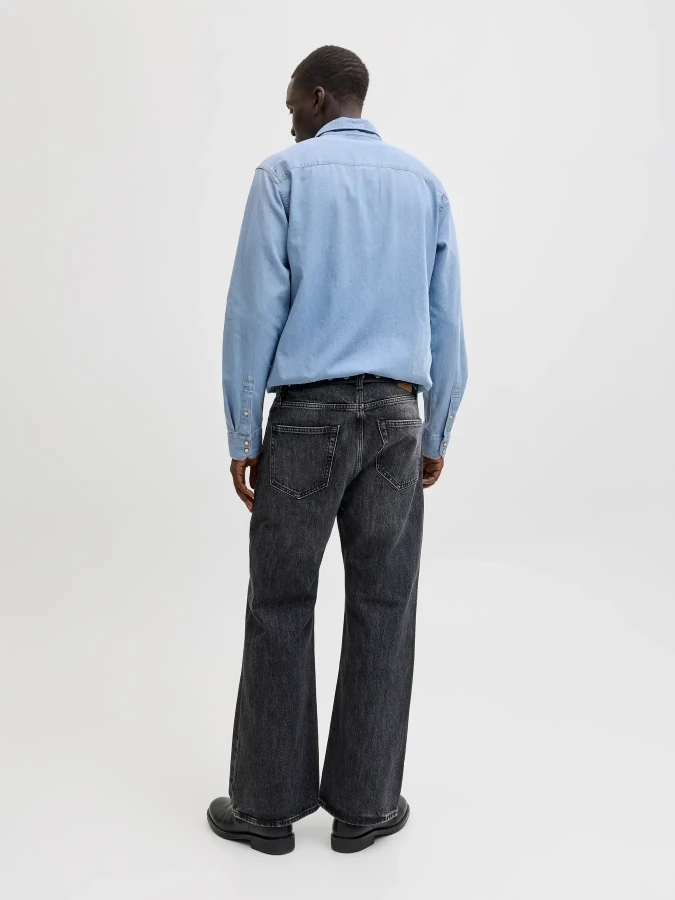 Afbeelding van 12138115 - Sheridan Shirt  - Light Blue - Overhemd Lange Mouw - Jack & Jones
